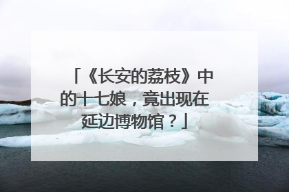 《长安的荔枝》中的十七娘，竟出现在延边博物馆？