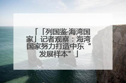 「列国鉴·海湾国家」记者观察：海湾国家努力打造中东“发展样本”