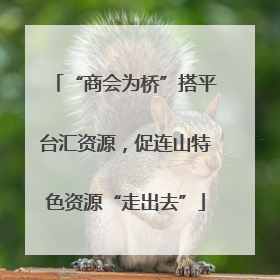 “商会为桥”搭平台汇资源，促连山特色资源“走出去”