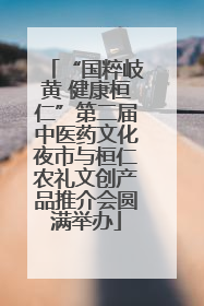 “国粹岐黄 健康桓仁”第二届中医药文化夜市与桓仁农礼文创产品推介会圆满举办