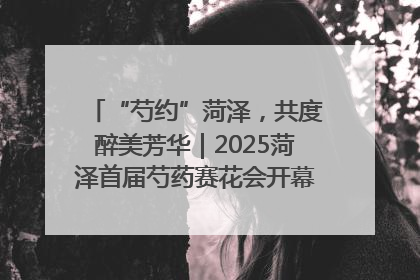 “芍约”菏泽，共度醉美芳华｜2025菏泽首届芍药赛花会开幕，103家企业参赛