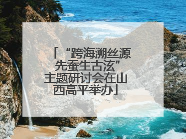 “跨海溯丝源 先蚕生古泫”主题研讨会在山西高平举办