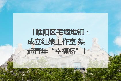 睢阳区毛堌堆镇：成立红娘工作室 架起青年“幸福桥”