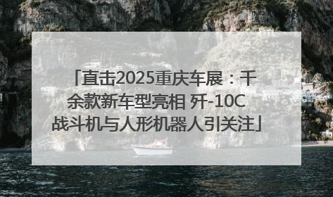 直击2025重庆车展：千余款新车型亮相 歼-10C战斗机与人形机器人引关注