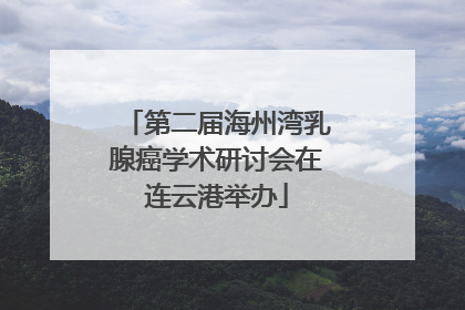 第二届海州湾乳腺癌学术研讨会在连云港举办