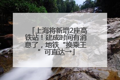 上海将新增2座高铁站！建成时间有消息了，地铁“换乘王”可直达→