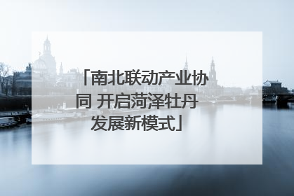 南北联动产业协同 开启菏泽牡丹发展新模式