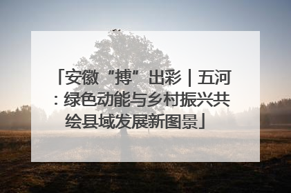 安徽“搏”出彩｜五河：绿色动能与乡村振兴共绘县域发展新图景