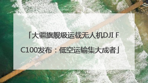 大疆旗舰级运载无人机DJI FC100发布：低空运输集大成者