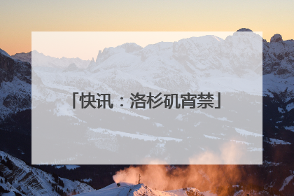 快讯：洛杉矶宵禁