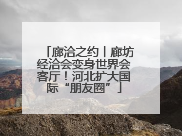廊洽之约丨廊坊经洽会变身世界会客厅！河北扩大国际“朋友圈”