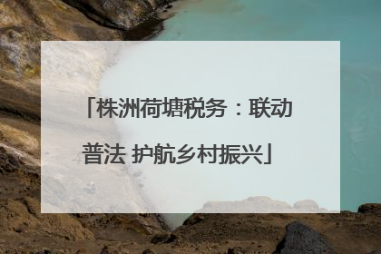 株洲荷塘税务：联动普法 护航乡村振兴