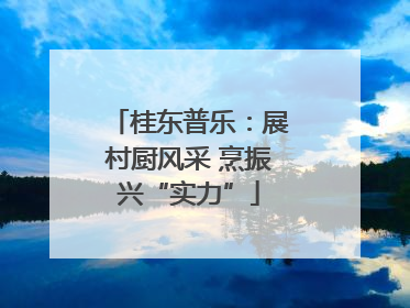 桂东普乐：展村厨风采 烹振兴“实力”