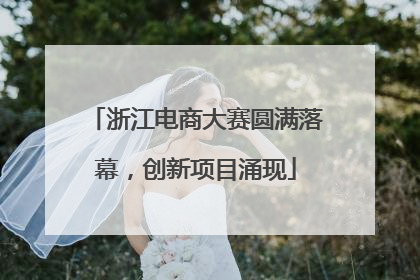 浙江电商大赛圆满落幕，创新项目涌现