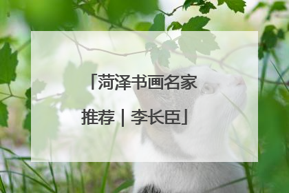 菏泽书画名家推荐｜李长臣