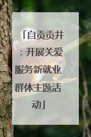自贡贡井：开展关爱服务新就业群体主题活动
