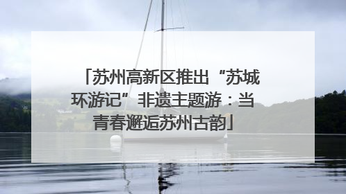 苏州高新区推出“苏城环游记”非遗主题游:当青春邂逅苏州古韵