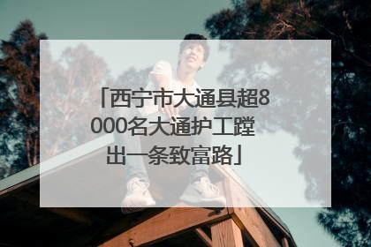 西宁市大通县超8000名大通护工蹚出一条致富路