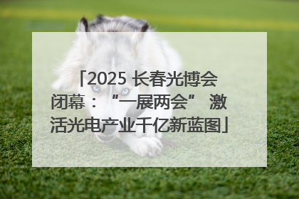 2025 长春光博会闭幕：“一展两会” 激活光电产业千亿新蓝图