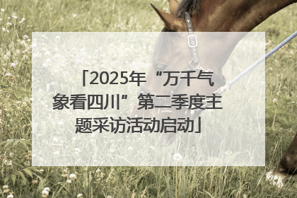 2025年“万千气象看四川”第二季度主题采访活动启动